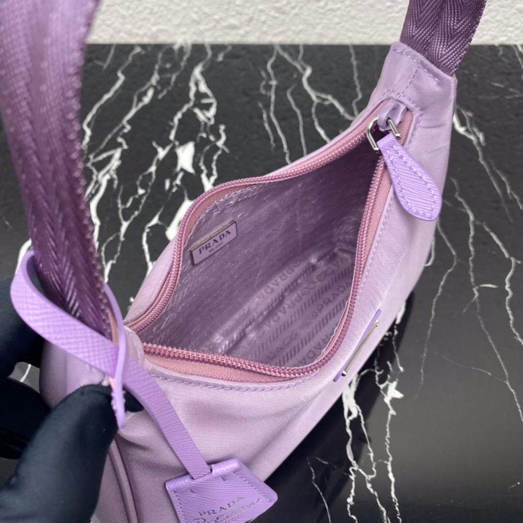 Prada 1NE515 Re-Nylon Re-Edition 2000 mini-bag Purple