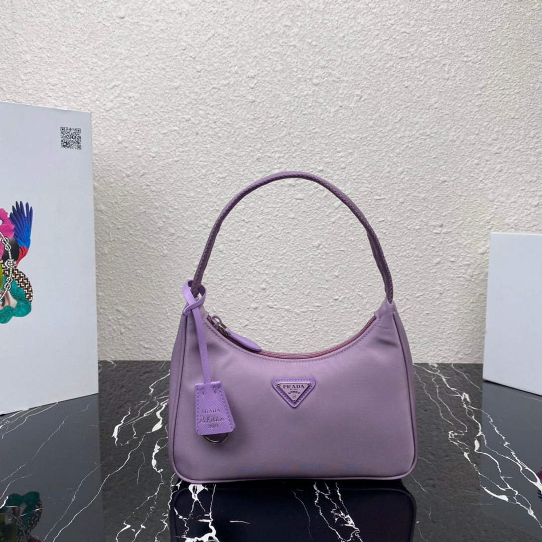 Prada 1NE515 Re-Nylon Re-Edition 2000 mini-bag Purple