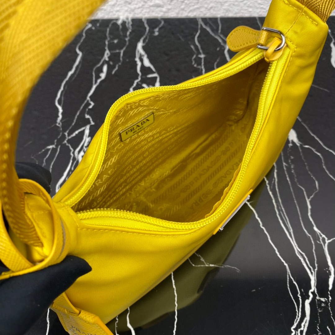 Prada 1NE515 Re-Nylon Re-Edition 2000 mini-bag Yellow
