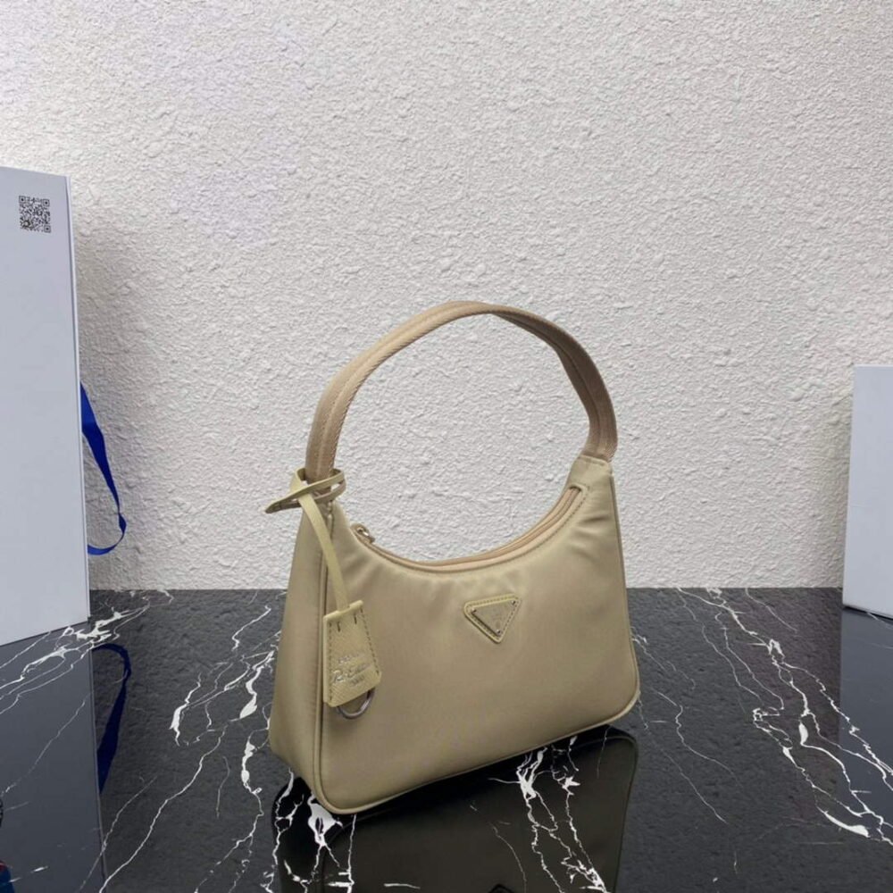 Prada 1NE515 Re-Nylon Re-Edition 2000 mini-bag Apricot