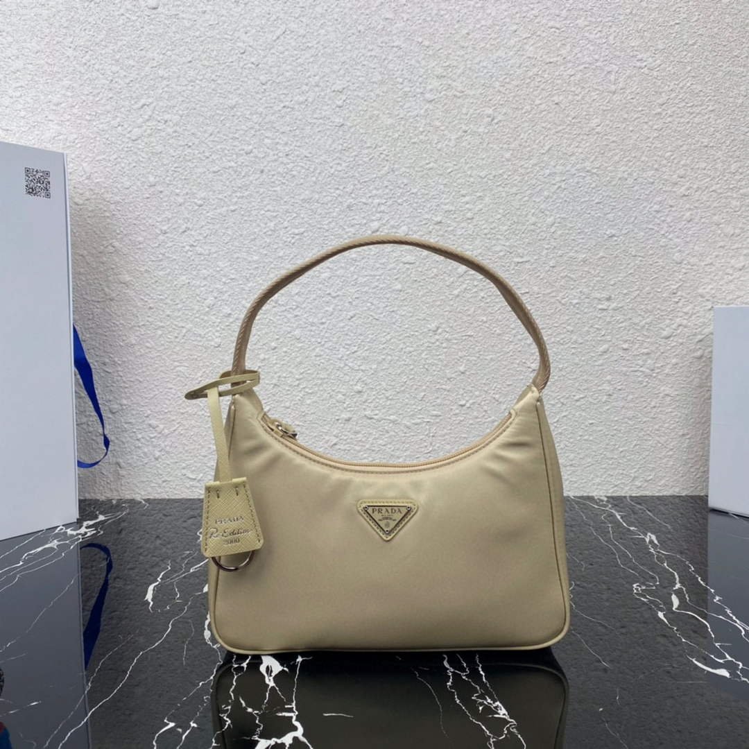 Prada 1NE515 Re-Nylon Re-Edition 2000 mini-bag Apricot
