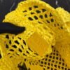 Replica Prada 1BG393 Raffia tote bag Yellow