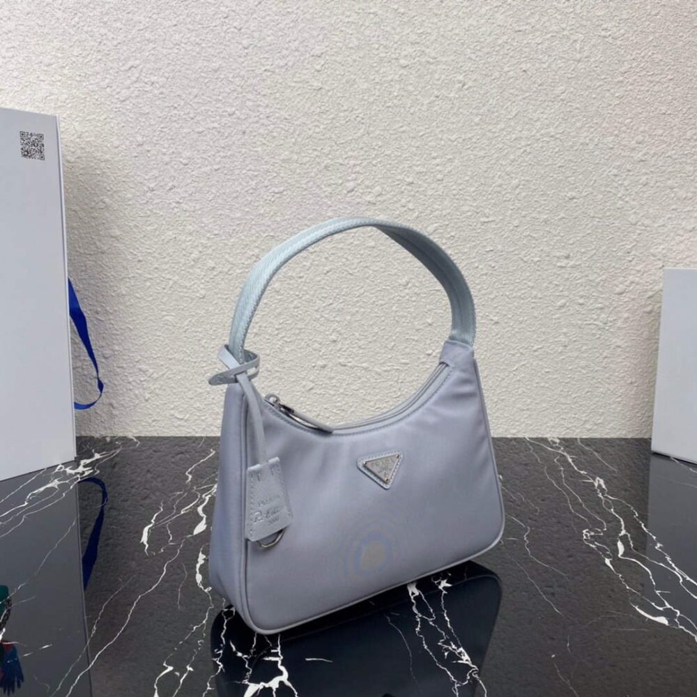 Prada 1NE515 Re-Nylon Re-Edition 2000 mini-bag Light Blue