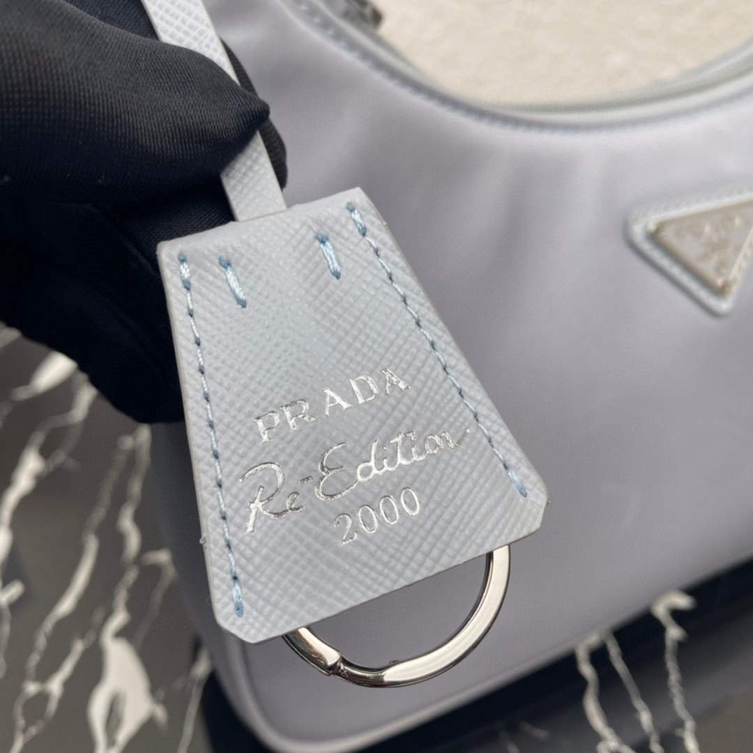 Prada 1NE515 Re-Nylon Re-Edition 2000 mini-bag Light Blue