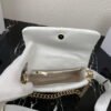 Prada 1BD292 Prada System nappa leather patchwork Bag White