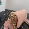Prada 1BD292 Prada System nappa leather patchwork Bag Light Pink