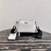 2VH113 Saffiano leather shoulder Bag in White