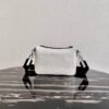 2VH113 Saffiano leather shoulder Bag in White