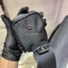 Prada 2VD039 Re Nylon And Saffiano Leather Shoulder Bag in Black