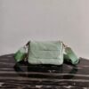Prada 1BD292 Prada System nappa leather patchwork Bag Green