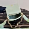 Prada 1BD292 Prada System nappa leather patchwork Bag Green