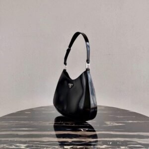 Prada Leather hobo bag 1BC073 In Pink