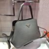 Replica Prada 1BA282 Medium Saffiano Leather Prada Matinee Bag Gray