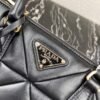 Small Prada Galleria Saffiano Leather bag 1BA863 Black