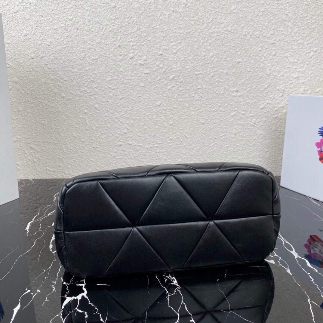 Small Prada Galleria Saffiano Leather bag 1BA863 Black