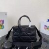 Small Prada Galleria Saffiano Leather bag 1BA863 Black