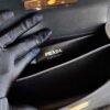 Replica Prada Saffiano Leather Symbole Bag 1BN021 Black