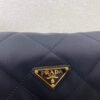 Prada Nylon Vintage Chain Stray Bag 1BD630 Black