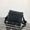 Prada Nylon and Saffiano Leather Bag with Strap 2VD769 Black