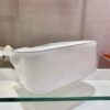 Prada Brushed leather handbag 1BA320 White