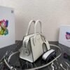 Prada 1BA269 Saffiano Leather Prada Monochrome Bag White