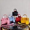 Prada 1BA269 Saffiano Leather Prada Monochrome Bag White