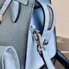 Prada 1BA269 Saffiano Leather Prada Monochrome Bag Blue