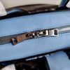Prada 1BA269 Saffiano Leather Prada Monochrome Bag Blue