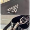 Prada 1BA212 Medium Saffiano Leather Prada Panier Bag Black