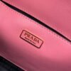 Prada 1BD320 Prada Emblème Saffiano Shoulder Bag Pink