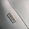 Prada 1BD320 Prada Emblème Saffiano Shoulder Bag Light Blue