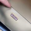 Prada 1BD320 Prada Emblème Saffiano Shoulder Bag Tan