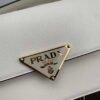 Prada 1BD320 Prada Emblème Saffiano Shoulder Bag White