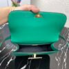Prada 1BD320 Prada Emblème Saffiano Shoulder Bag Green