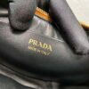 Prada 1BC194 Prada Arqué Leather Shoulder Bag Cognac