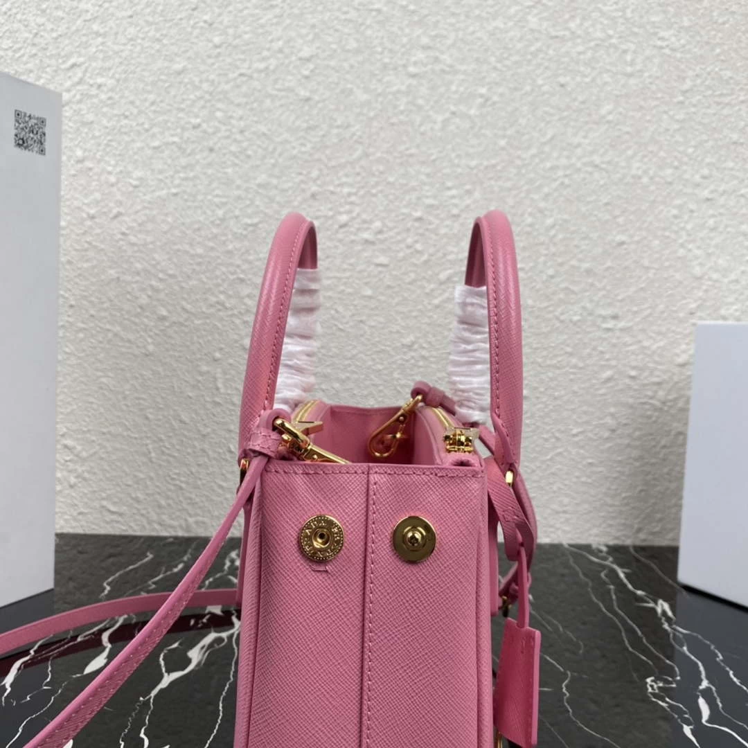 Prada 1BA906 Prada Galleria Saffiano leather mini-bag Pink