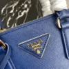 Prada 1BA906 Prada Galleria Saffiano leather mini-bag Blue