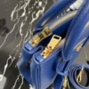 Prada 1BA906 Prada Galleria Saffiano leather mini-bag Blue