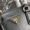 Prada 1BA906 Prada Galleria Saffiano leather mini-bag Black