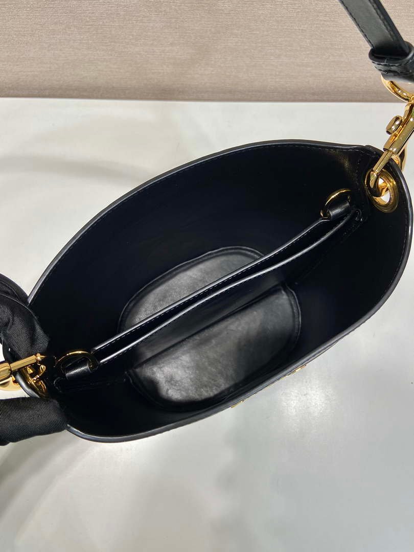 Replica Prada 1BA380 Small Saffiano Leather Prada Bucket Bag