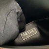 Prada 2VD061 Black Brushed Leather Mini-bag With Shoulder Strap Brown