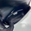 Prada 2VD061 Black Brushed Leather Mini-bag With Shoulder Strap White