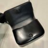 Prada 2VD061 Black Brushed Leather Mini-bag With Shoulder Strap Black