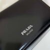Prada 2VD061 Black Brushed Leather Mini-bag With Shoulder Strap Black