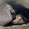 Prada 2VD061 Black Brushed Leather Mini-bag With Shoulder Strap Black