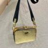 Prada 2VH070 Saffiano Gold leather Prada Brique bag
