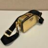 Prada 2VH070 Saffiano Gold leather Prada Brique bag