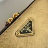 Prada 2VH070 Saffiano Gold leather Prada Brique bag