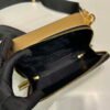 Prada 2VH070 Saffiano Gold leather Prada Brique bag