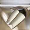 Hermes Constance Shoulder Bags Epsom Leather Silver H28419
